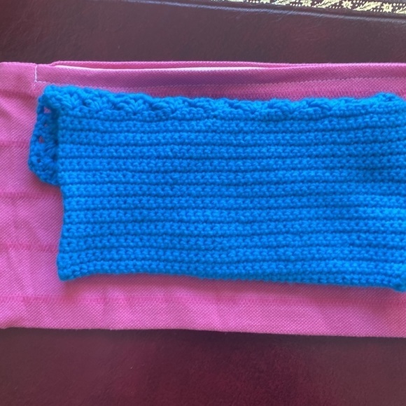 THE MISFITS SET of 3 Mushroom Handkerchief Hand Crochet Bag & Pillow Cover - Picture 7 of 13